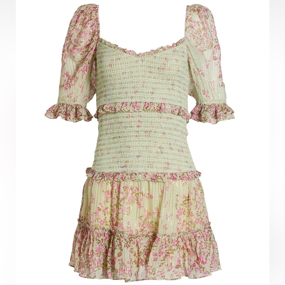 New Hemant & Nandita Mint Mini Dress in Size Small
